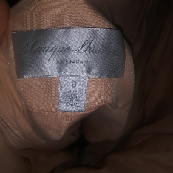 Monique Lhuillier bridesmaid dress size 6 - Picture 4 of 8